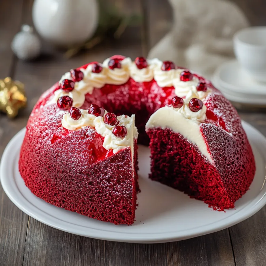 Un dolce a forma di cerchio con crema e frutta.