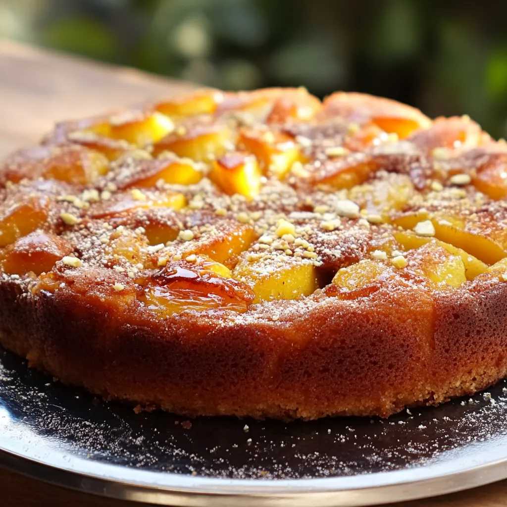 Un dolce con frutta e zucchero.