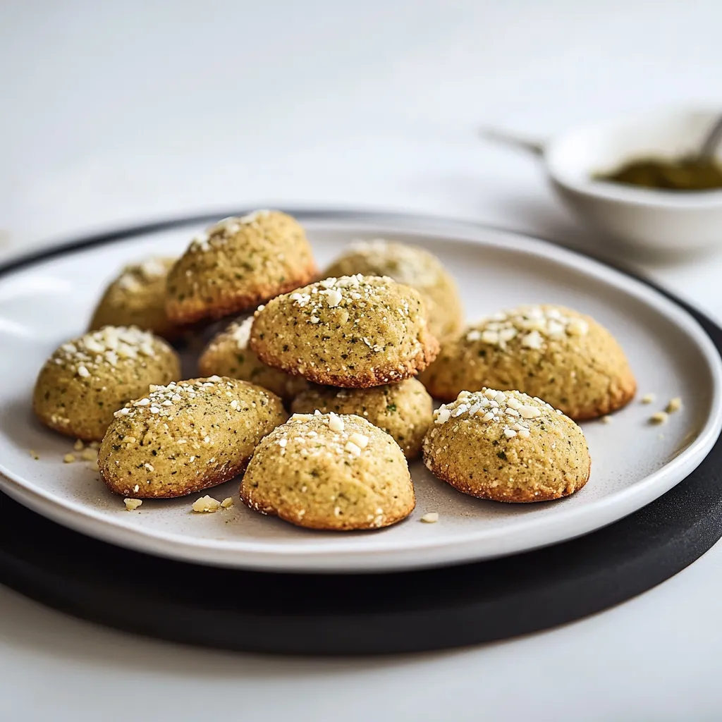 Un piatto con 12 biscotti di cannoli.