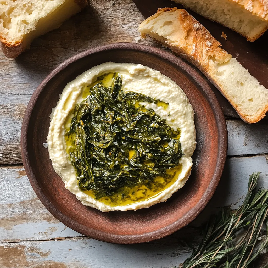 Una tazza di verdure con olio e formaggio.