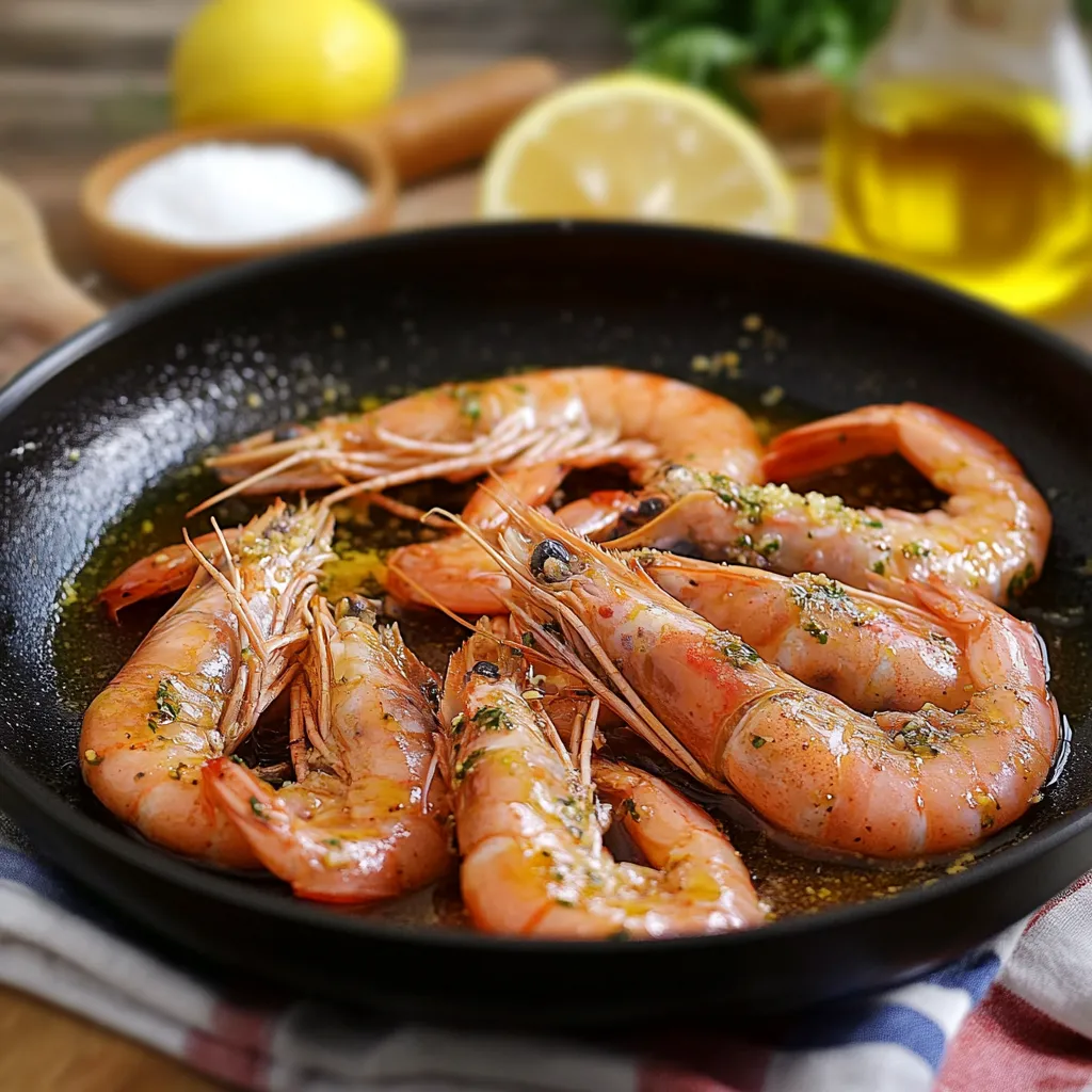 Pan di gamberi con le spezie.