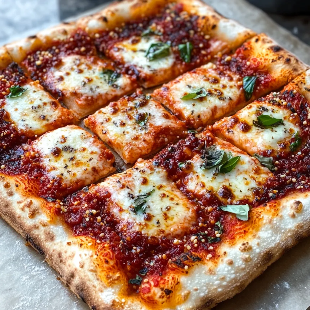 Una pizza con formaggio e pomodoro.