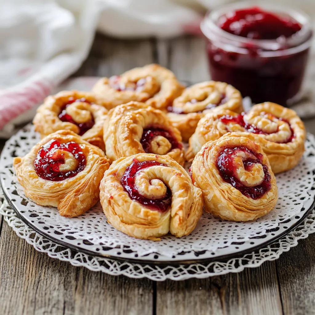 Piatti con crema e frullato di frutta.
