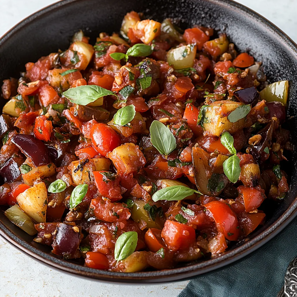 Una ciotola di pasta con verdure e pomodori.