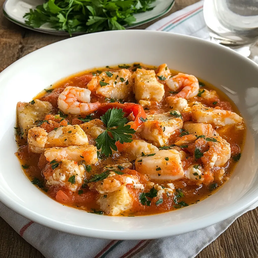 Una ciotola di pasta con pesce e verdure.
