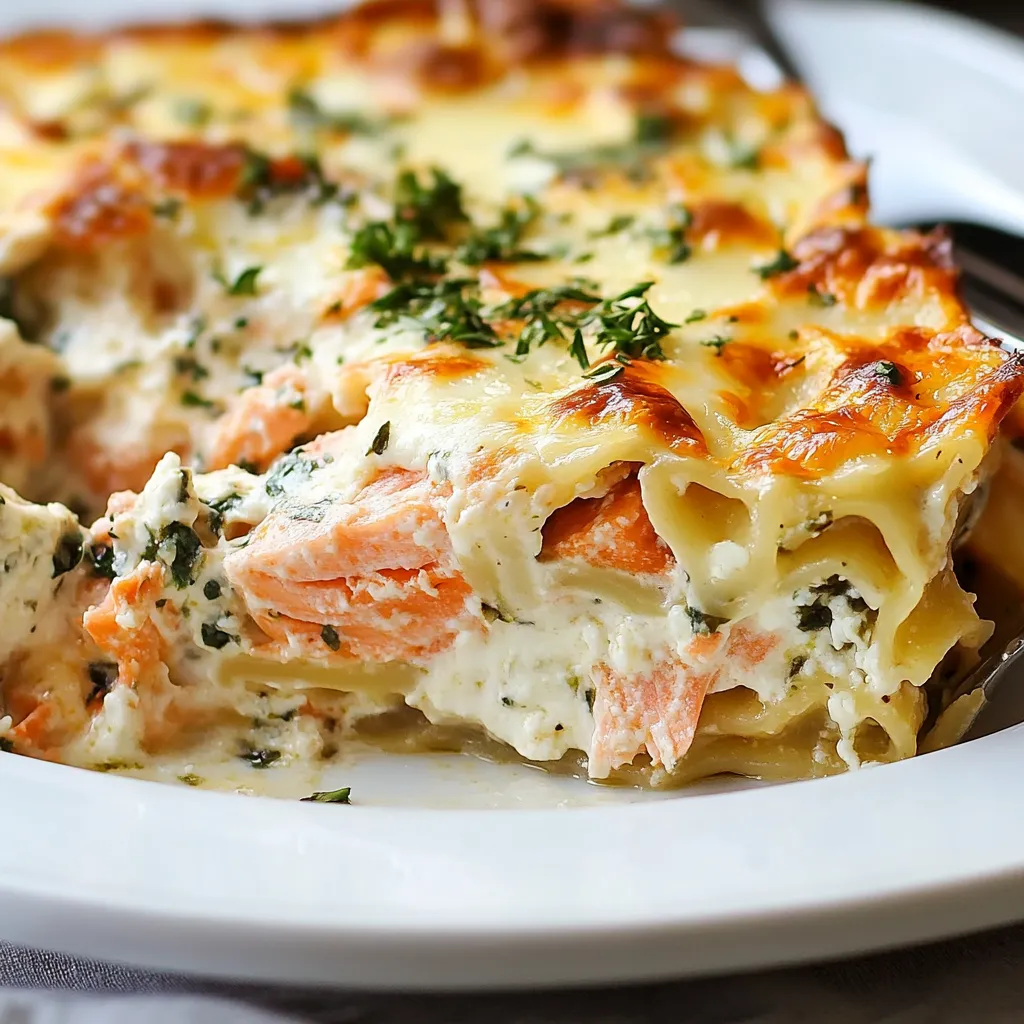Un piatto di pasta con verdure e pesce.