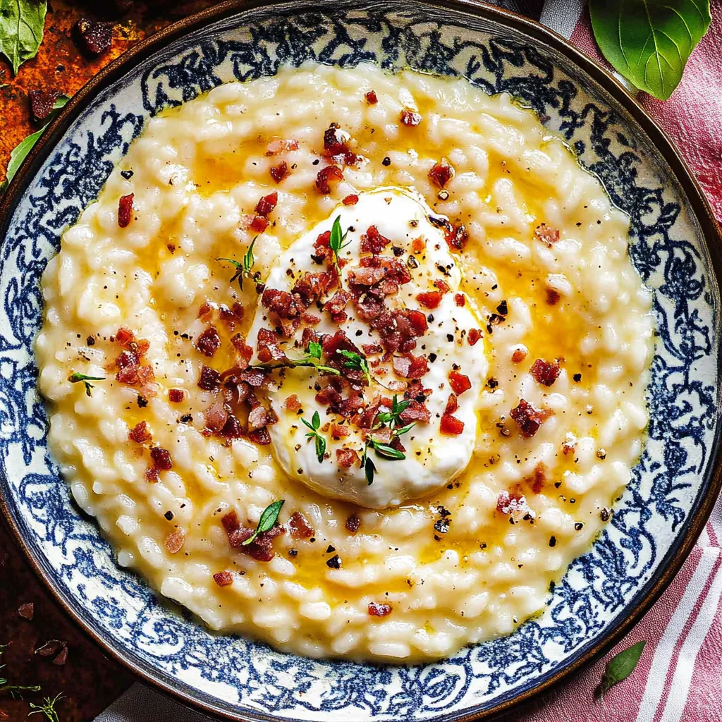 Piatti di pasta e uova con bacon.