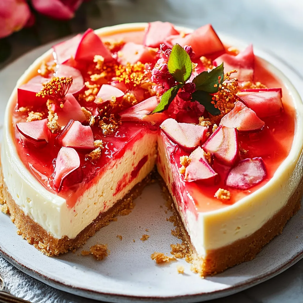 Una torta con frullato di frutta e crema di cioccolato.