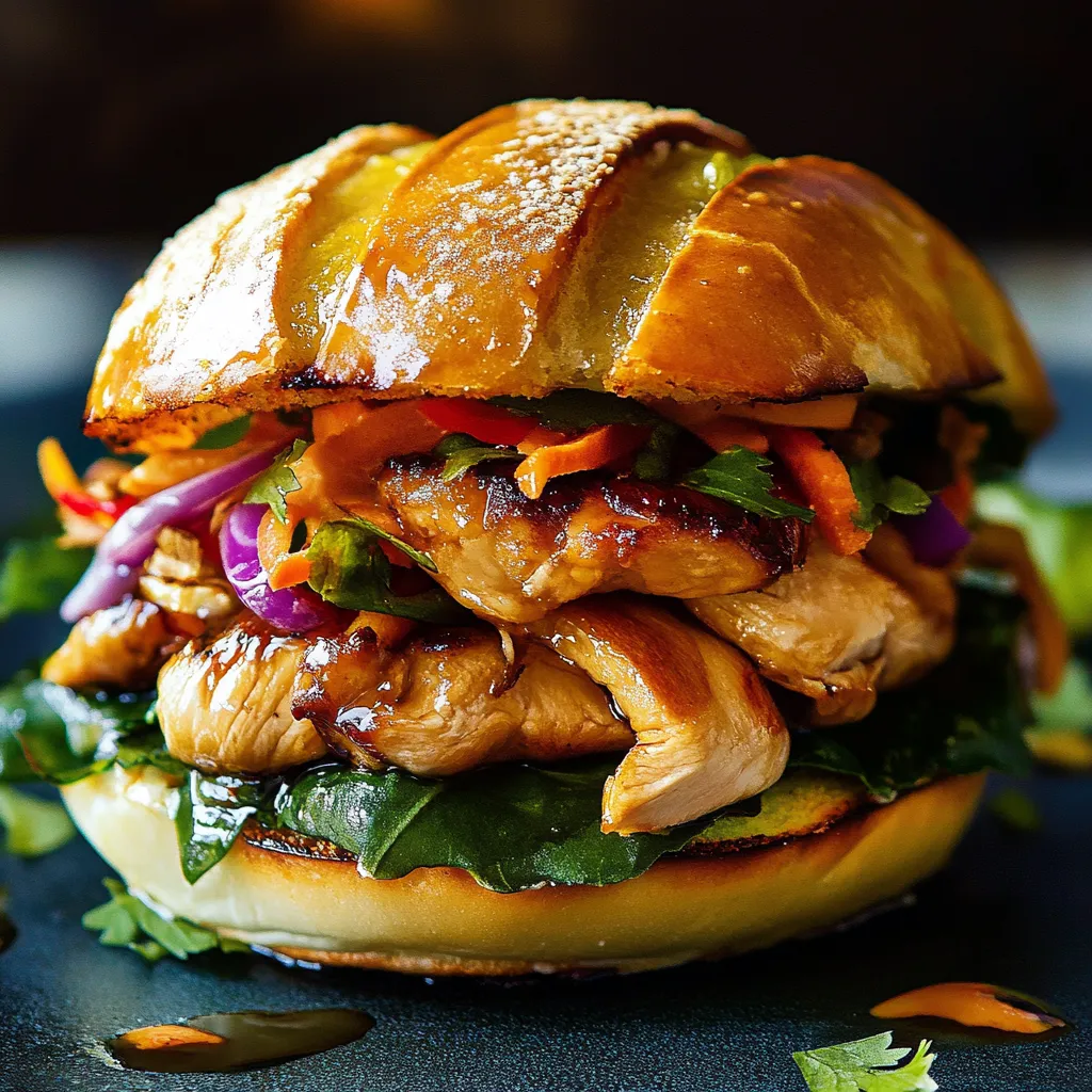Sandwich con carne e verdure.