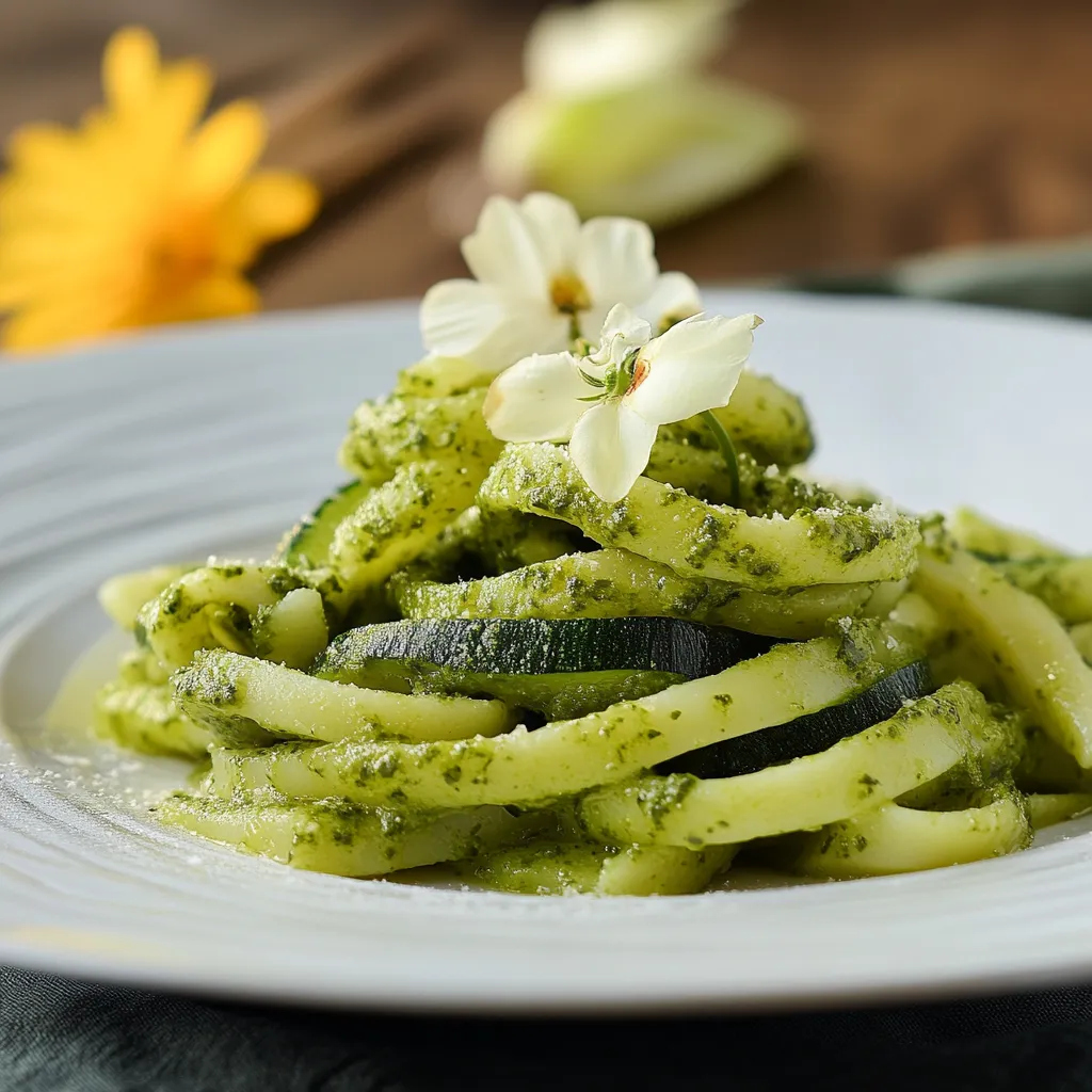 Piatti di pasta con verdure.