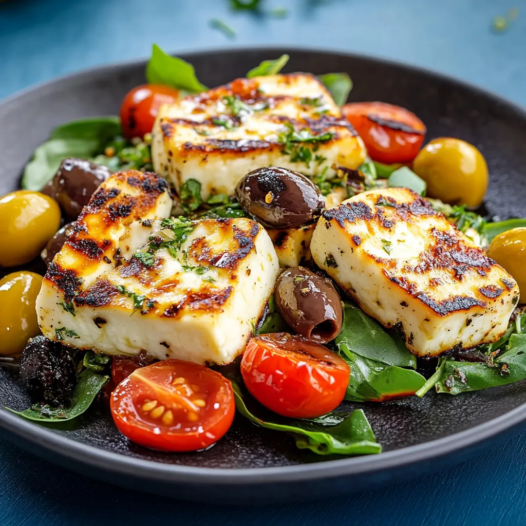 Piatti di verdure con formaggio e olive.