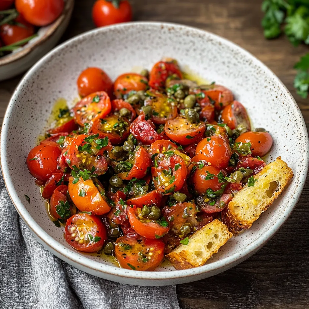 Una ciotola con pomodori e verdure.