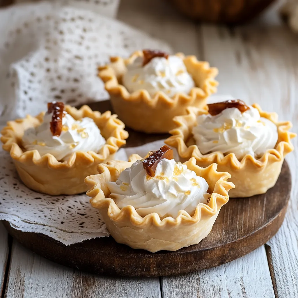 Quattro tazze di crema con frullati.