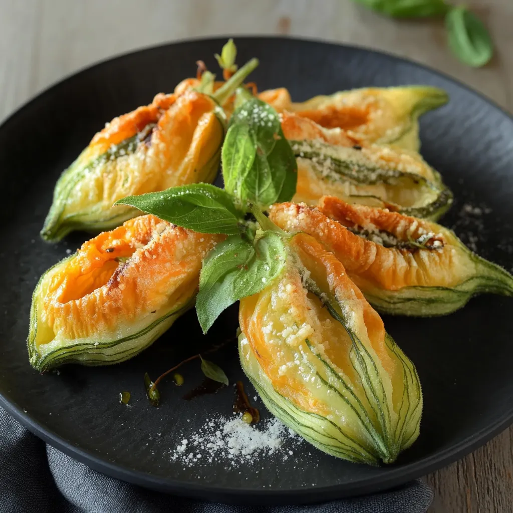 Piatti di verdura con foglie di basilico.