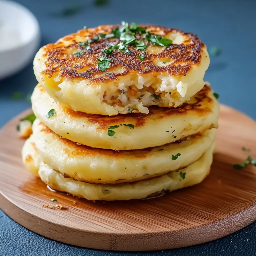 Pancakes con verdura.