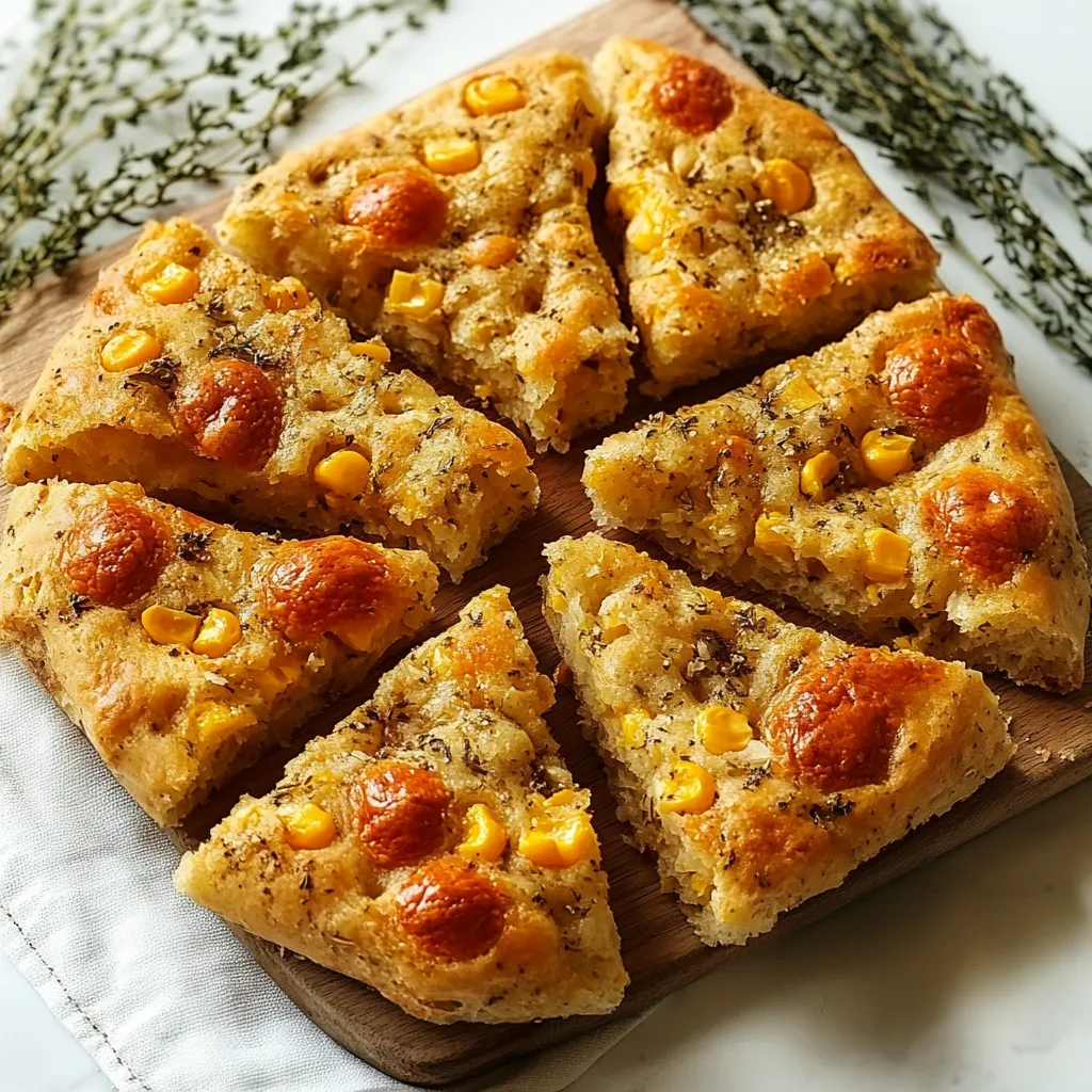 Pizza con corn.