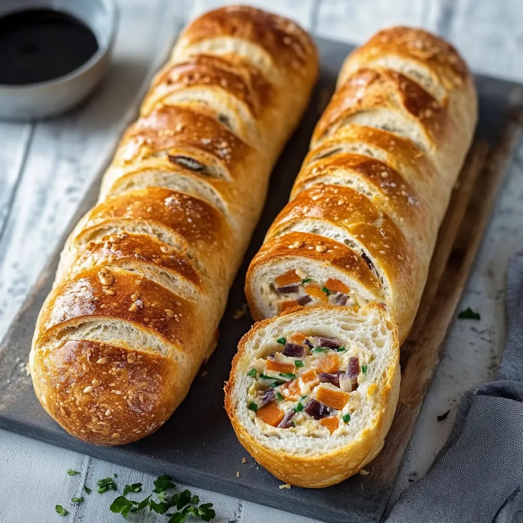 Due pani di pizza con verdure e formaggio.