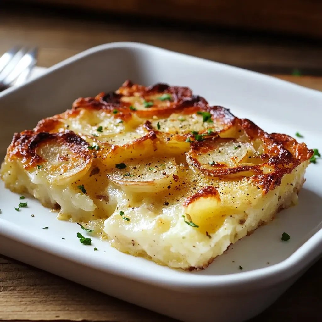 Un piatto di patate con patate croccanti e patate dolci.