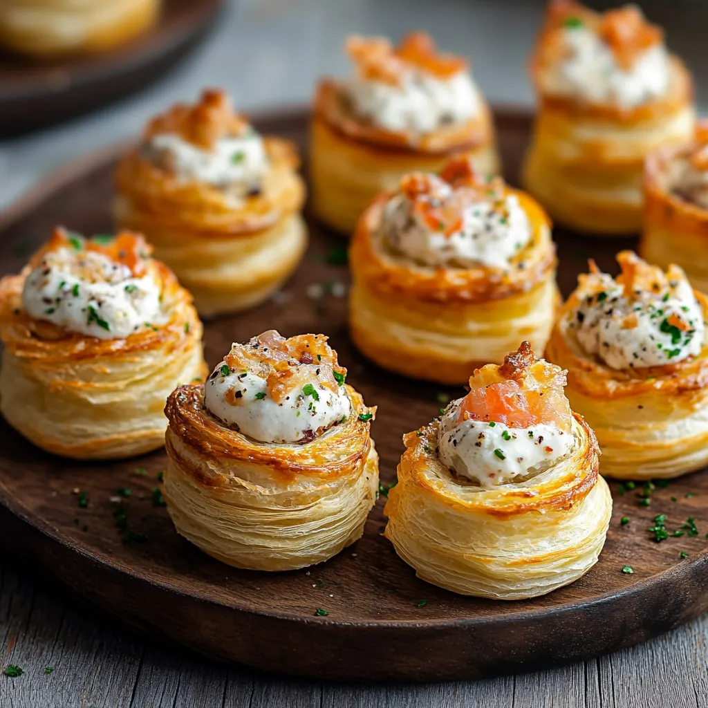 Piatti con crema e salmone.