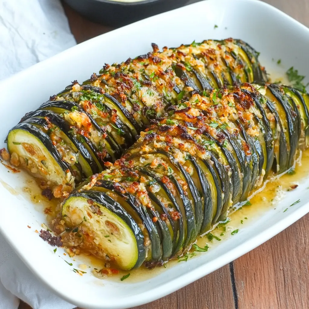 Un piatto con verdure cotte e condite.