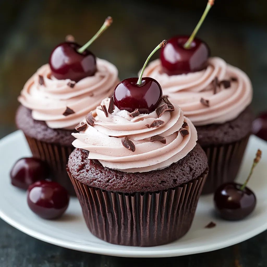 Cupcake con frutta.