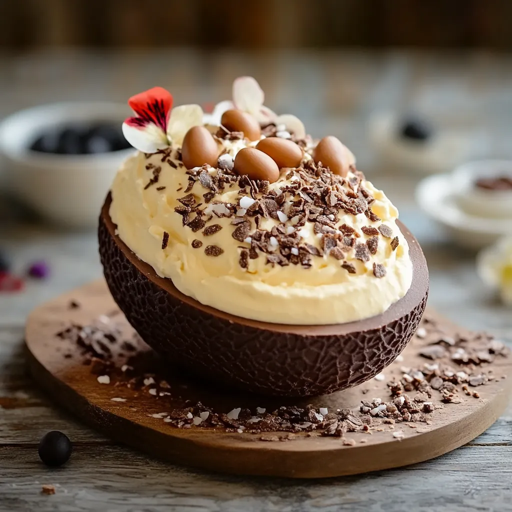 Un piatto di dolce con frutta e cioccolato.
