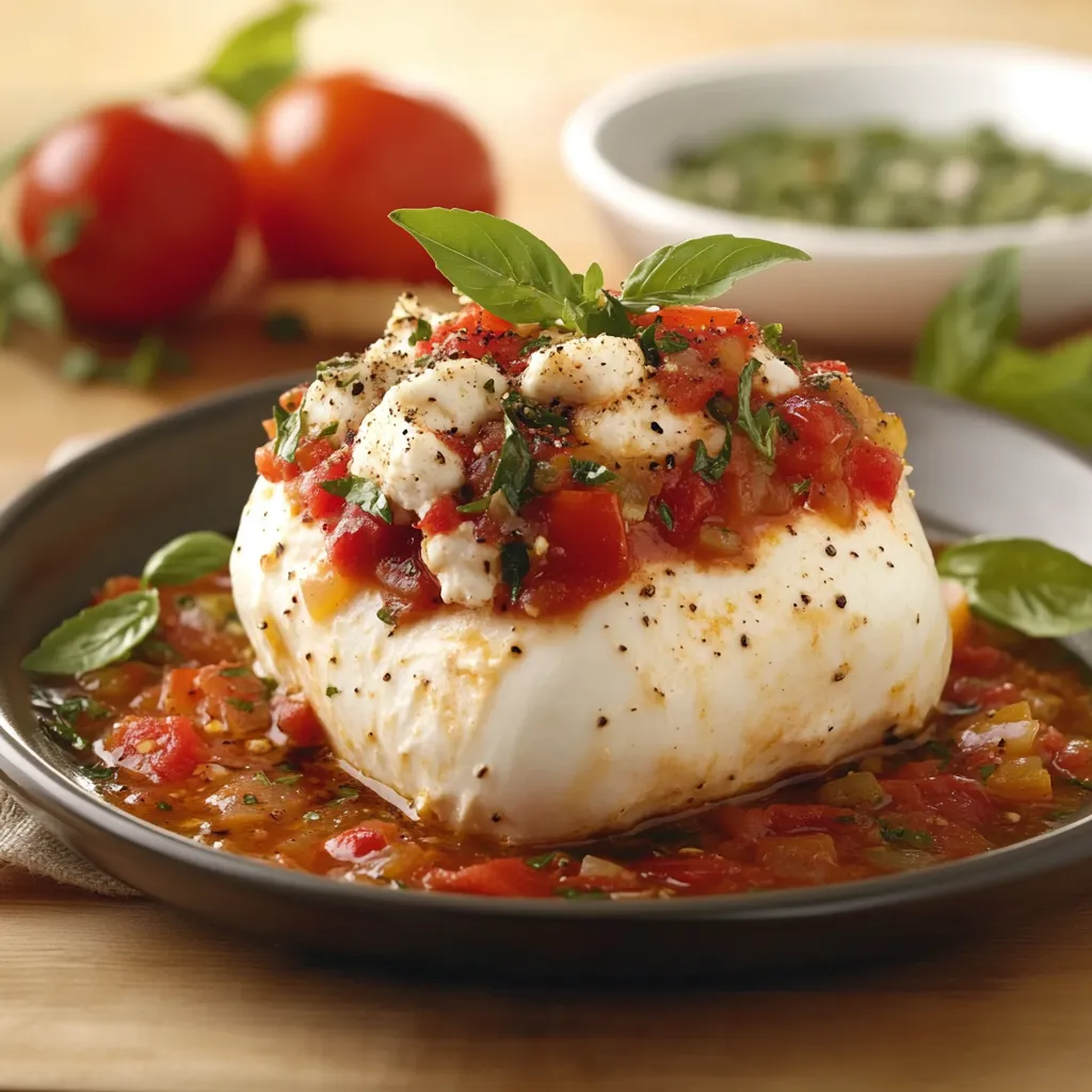 Un piatto di pasta con verdure e pomodori.