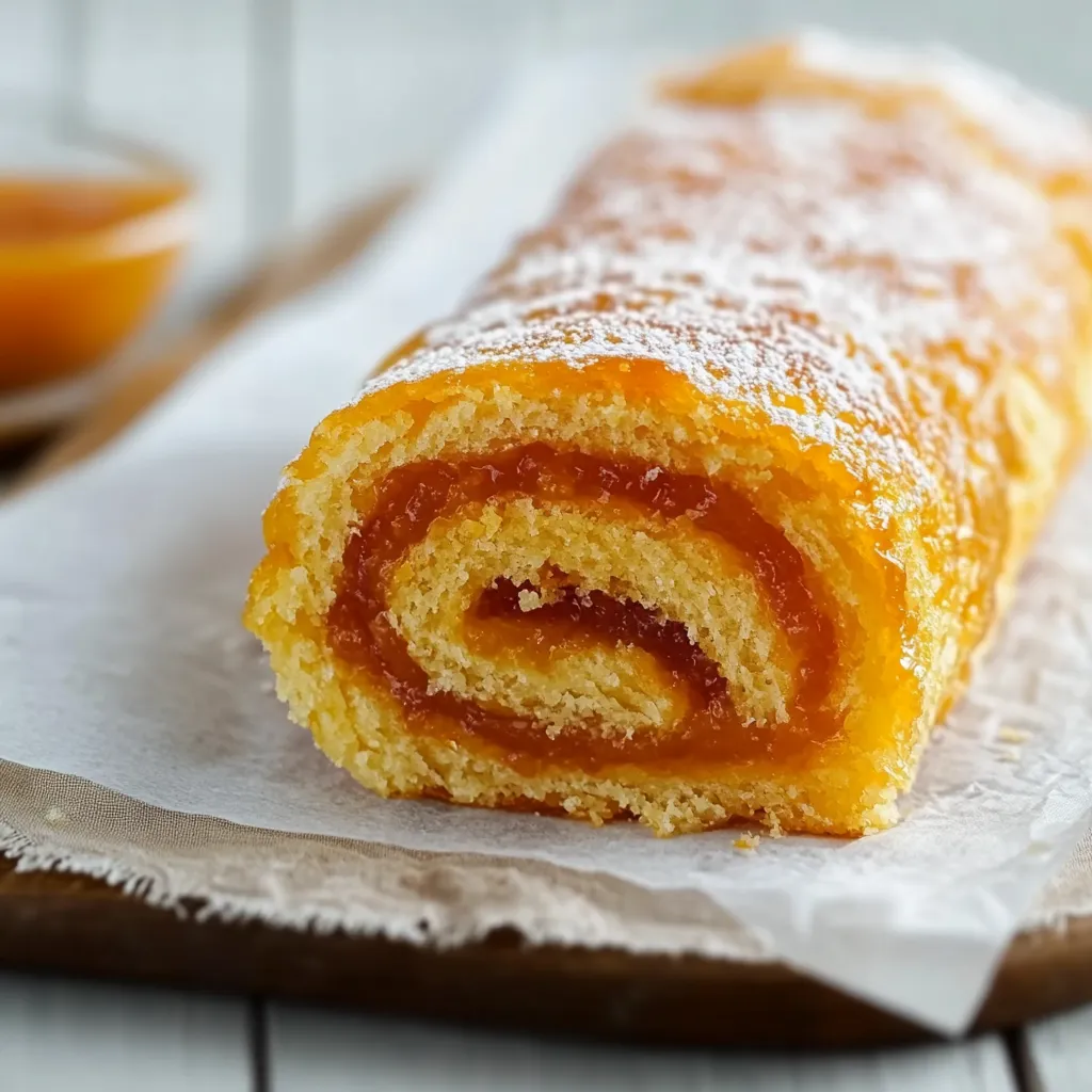 Un panettone con polvere di zucchero.