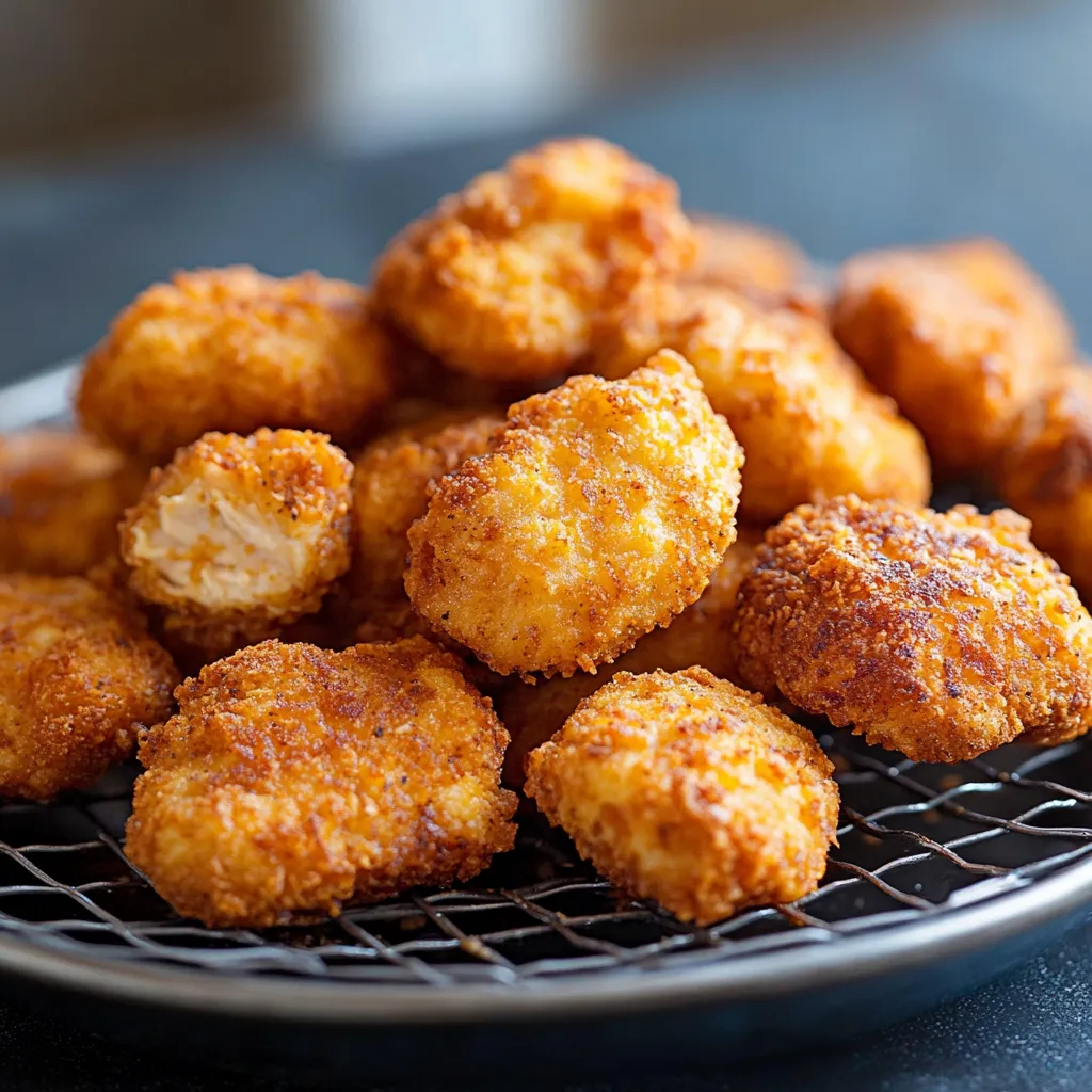 Una tavolata con una pila di patate fritte.