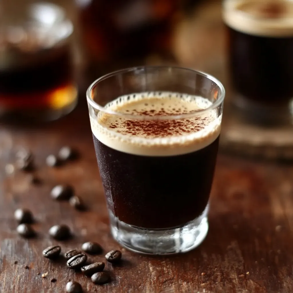 Una tazza di caffè con schiuma.