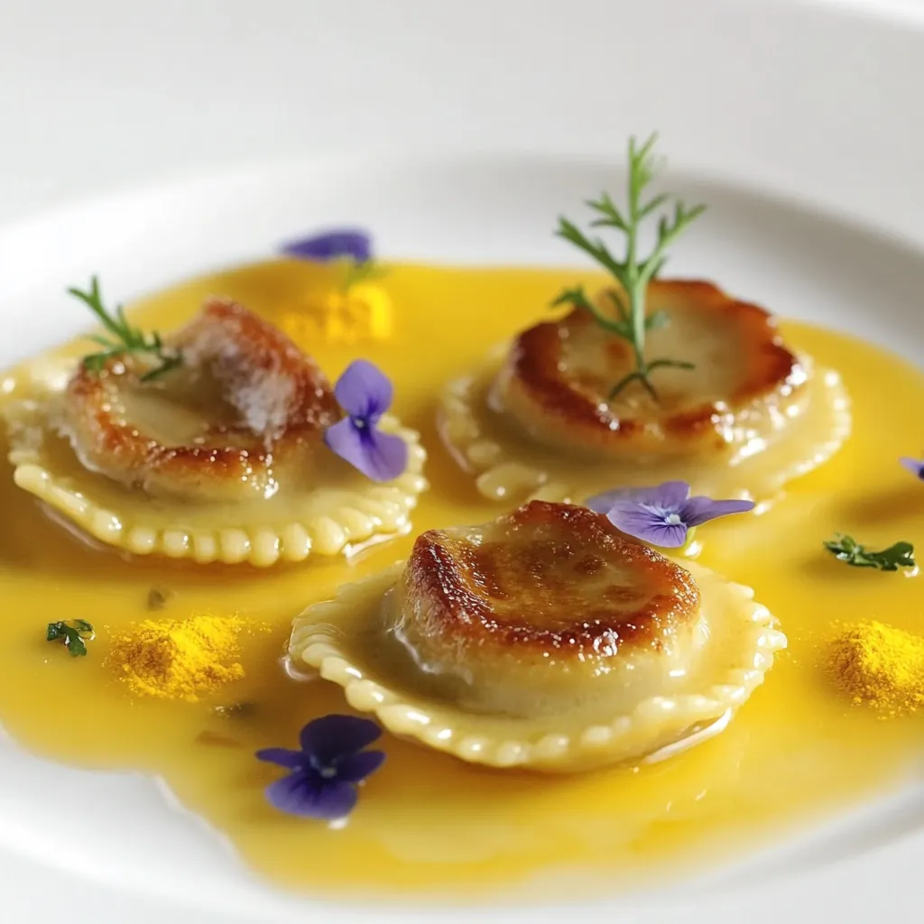 Piatti con crema e fiori.