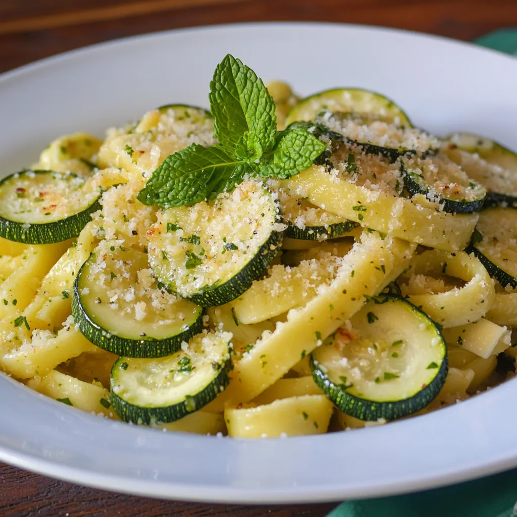 Piatti di pasta con verdure.