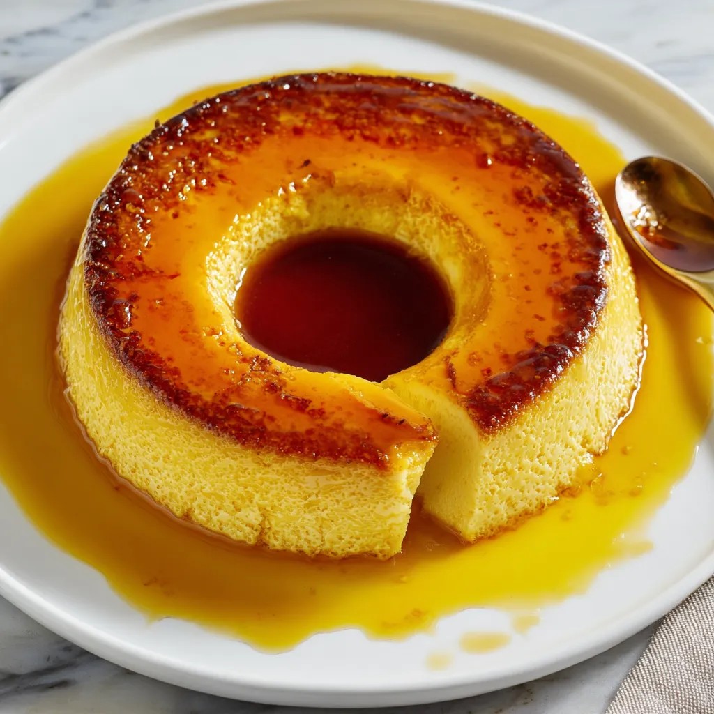 Torta con caramello e burro.