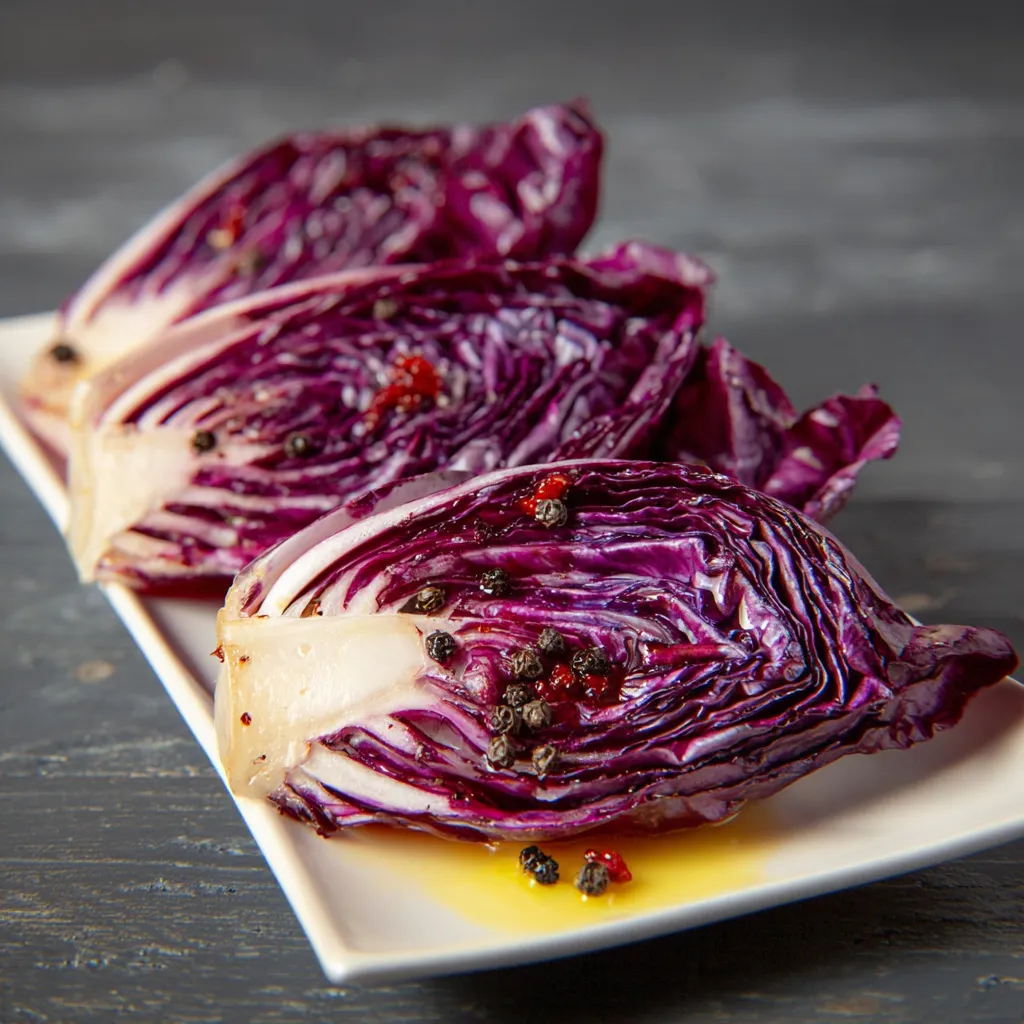Piatti di cavolo con peperoncino.