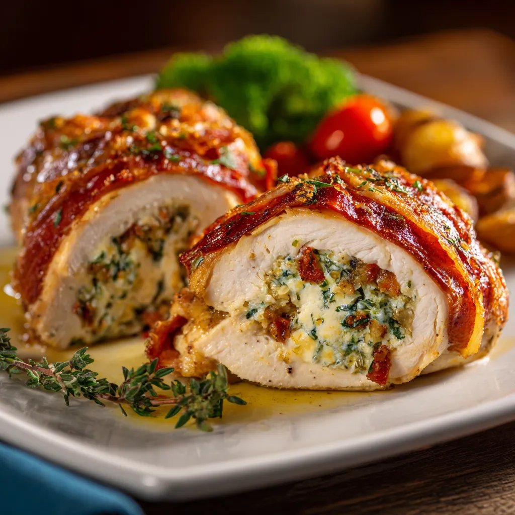 Piatti di pollo con verdure.