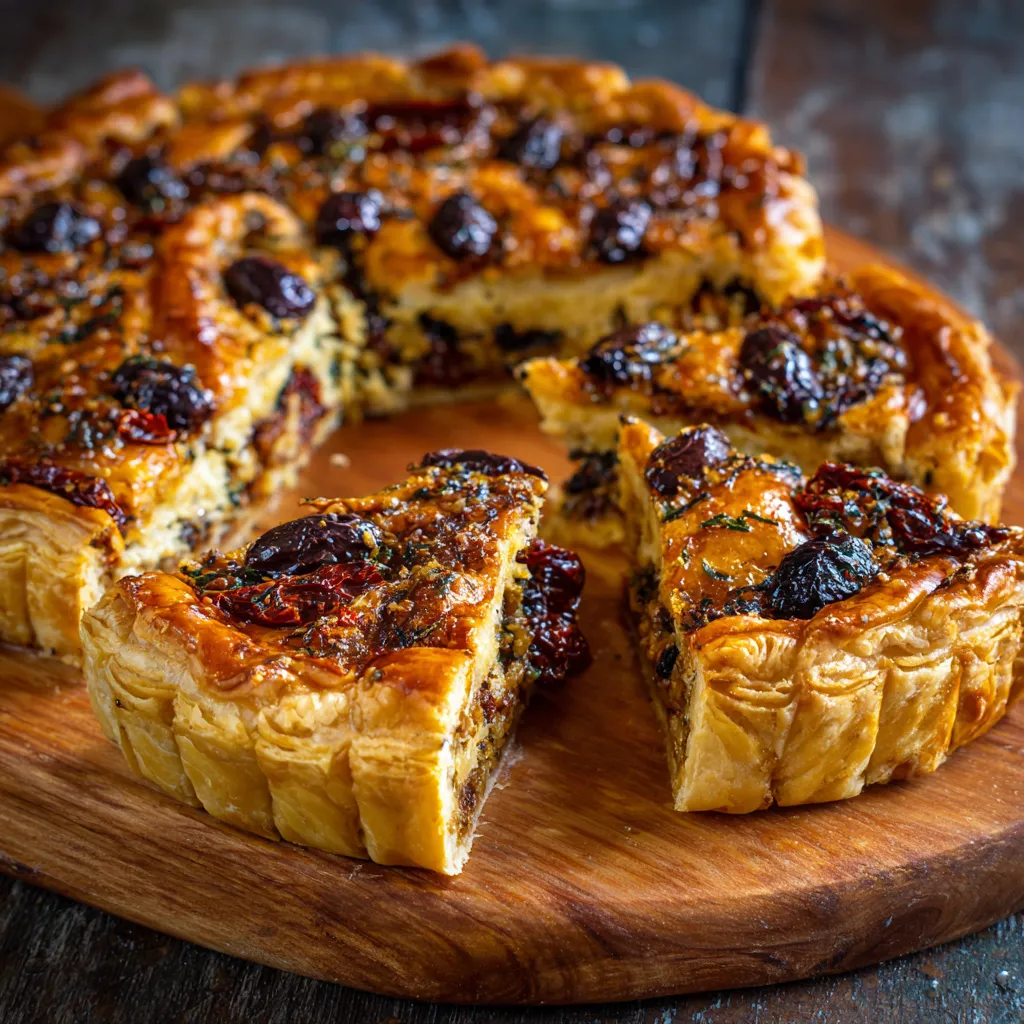 Torta con frutta e semi.