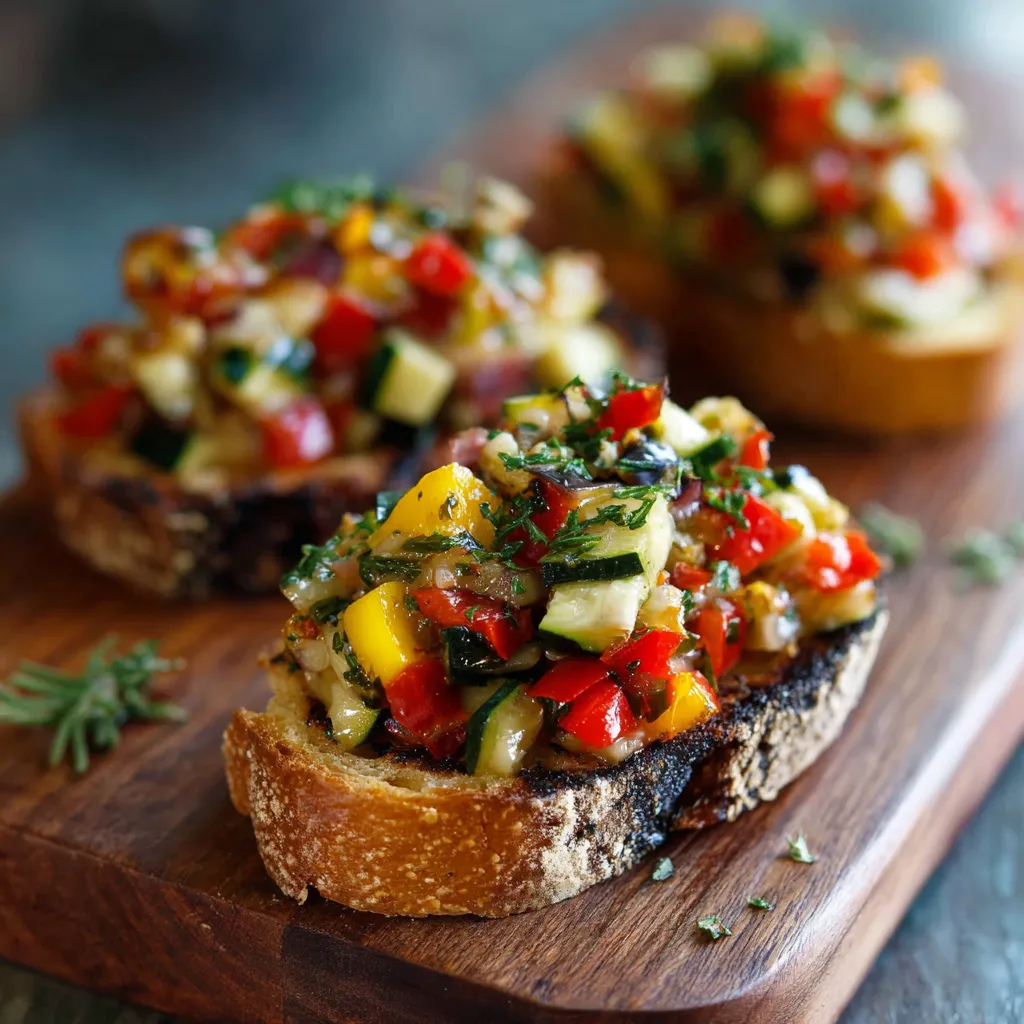 Due toast con cucumber e pepper.