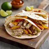 Tacchini con carne e verdure.